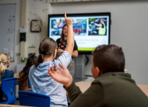 "Kinderen bloeien op tijdens de E-waste Race" - Juf Willeke